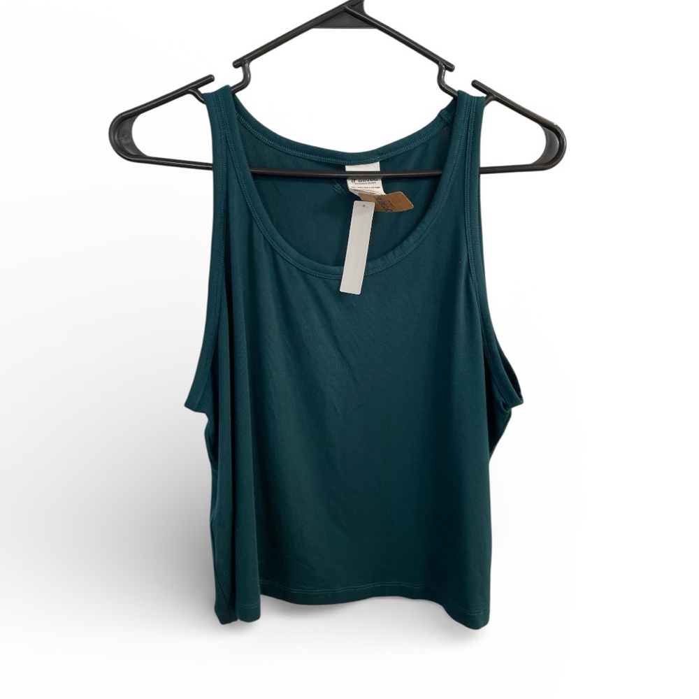 PINK Victoria’s Secret XXL Teal Sleepwear Tank Top NWT Soft Lounge Tee